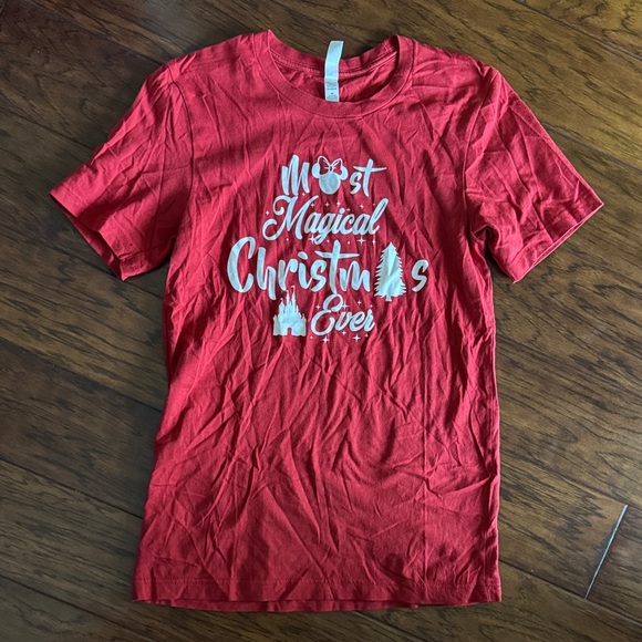 Bella Canvas Tops - Disney Christmas T-Shirt
